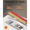 Nicpro 3 Pack Carpenter Pencil Set with Sharpener & Finger