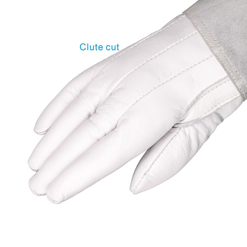 Weldas® SOFTouch™ Clute cut top grain cowhide precision welding gloves,