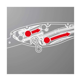 Shimano 52SP ZQ-F52S 008 Bantam Pavloshad Lure, C Red Tiger