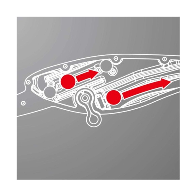 Shimano 52SP ZQ-F52S 008 Bantam Pavloshad Lure, C Red Tiger