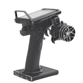 FACCNOY 4PCS Transmitter Protector Frame/Control Base Protector Frame/Transmitter Steering Wheel/Transmitter Steering Wheel Trigger for Flysky Noble NB4 Remote Control Upgrade Parts （Black）