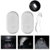 2Pcs Car Interior LED Sensor Light USB Rechargeable Touch Switch