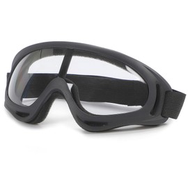 Chaso Airsoft Goggles, UV Protection, Tactical, Outdoor, Snowboarding, Clear