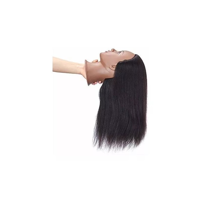 Marca Cabeza De Maniquí 100% Human Hair Yaky Estilistas Cabezote