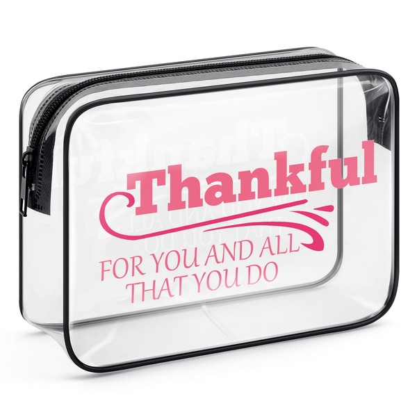 Thank You Gifts for Women Employee Appreciation Gifts Makeup Bag