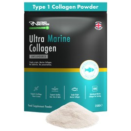 Refined Nutrition Hydrolysed Marine Collagen Peptides Powder for Men & Women - 10 g (10,000 mg) per Serving - 20 Amino Acids, Supports Skin, Hair, Nails, Joints & Gut | Halal Certified | Made in UK