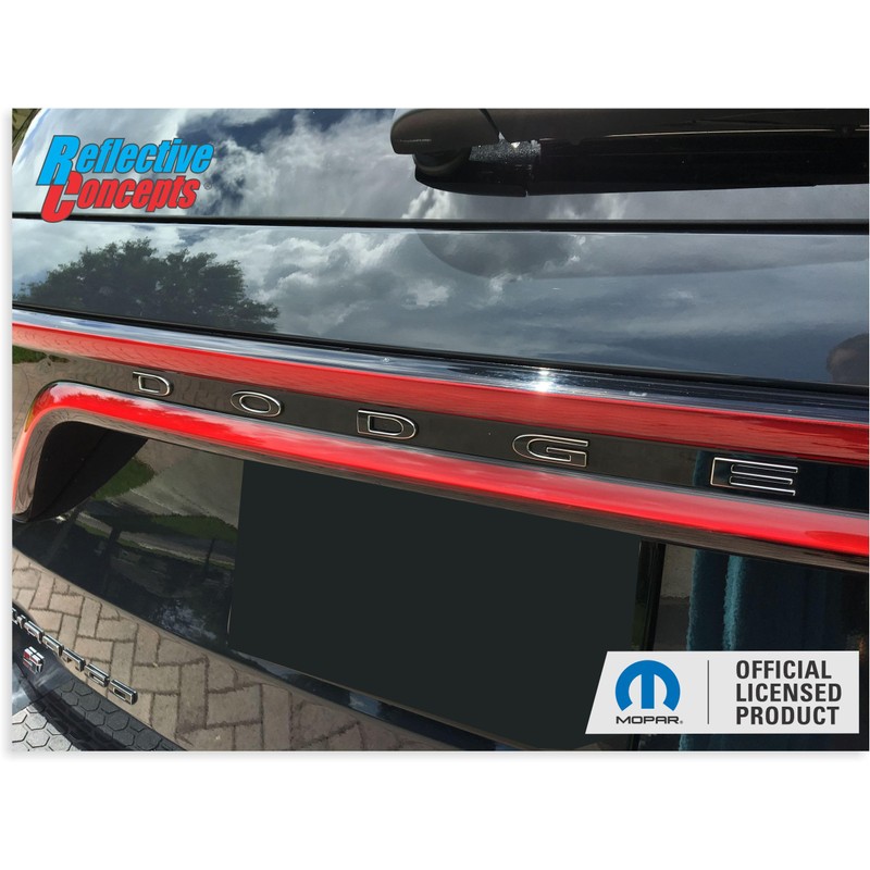 Reflective Concepts Dodge Lift Gate Emblem Overlay Decal - 2014-2024