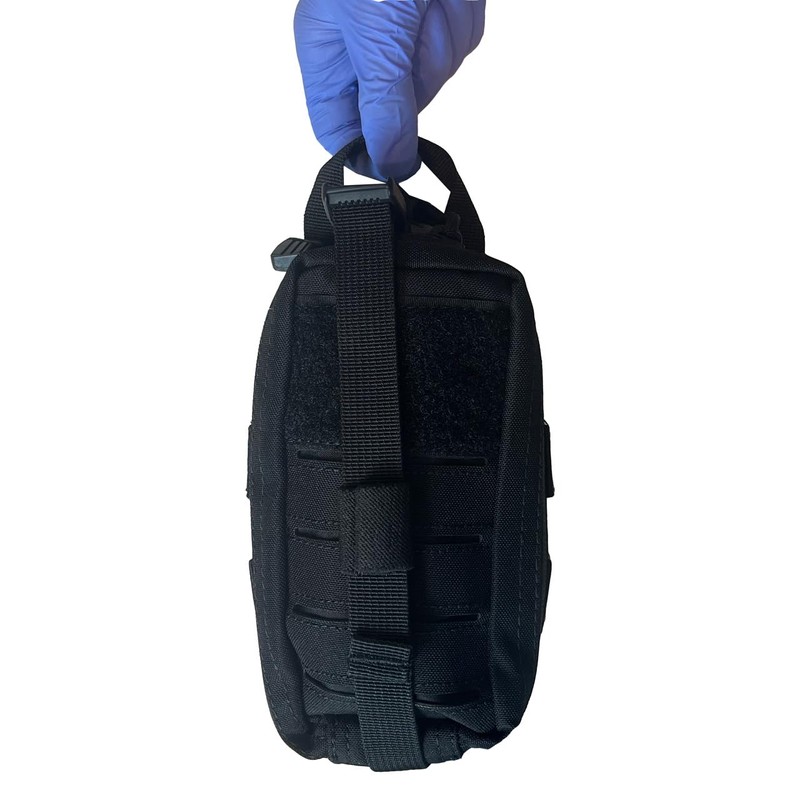 Rescue Essentials Mini Rip-Away IFAK Pouch (Black)