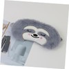 Baluue Gray Monkey Sleep Mask Soft Fabric Sleep Mask for