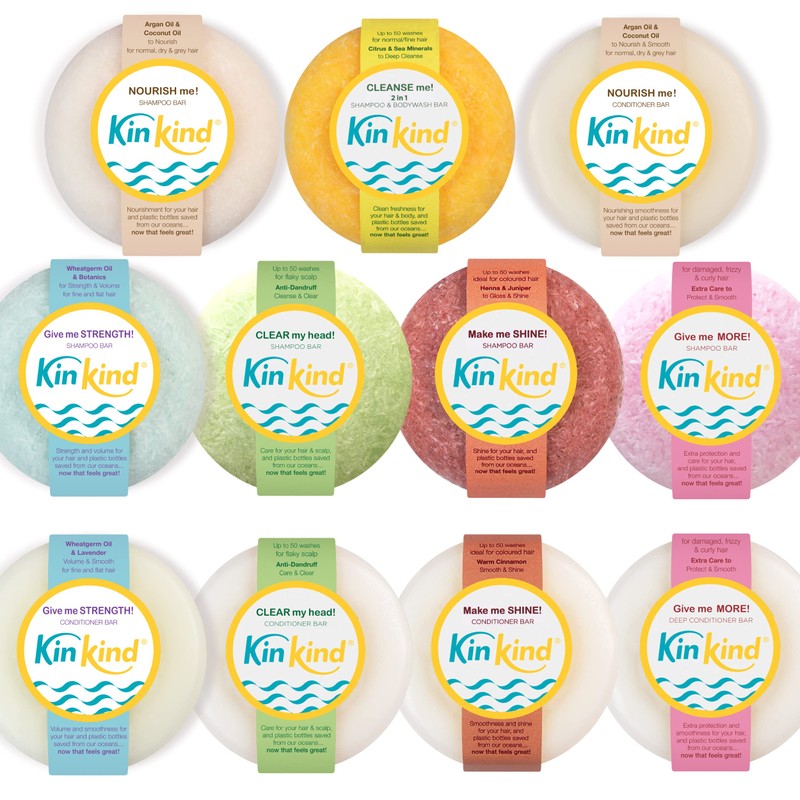 KinKind Shampoo Bar - CLEAR My Head! Anti Dandruff Shampoo