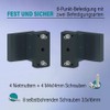 VOOXA Premium, 2 Pull Bumper Handles Set for Exterior Doors