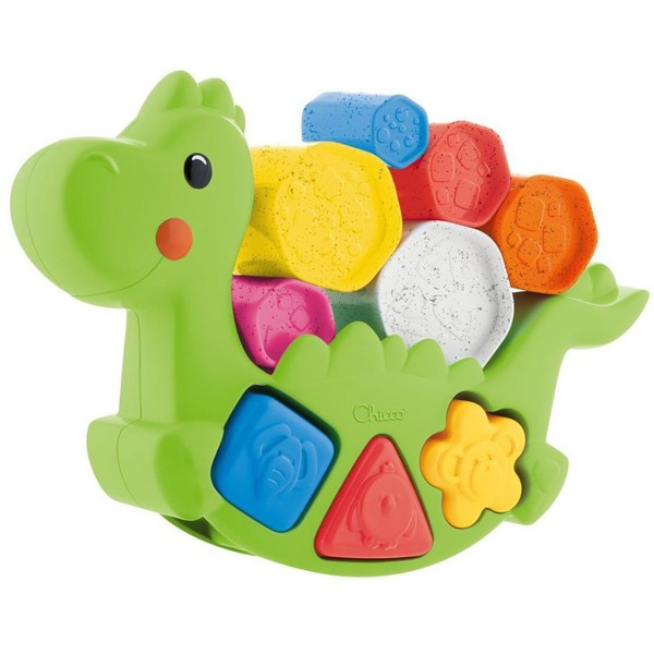 Chicco Lino Le Dino 2-in-1 Sorting Moulds, Pack of 1