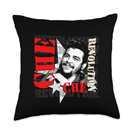 Ernesto Che Guevara Revolution Guerrilla Fighter Throw Pillow