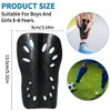 ADEGARI Soccer Shin Guards for Kids Youth, 2 Pair Comfortable