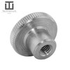 Techtanium® Knurled Nuts [High Shape] M2 Made of A1 Stainless