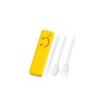 Tatsumiya Cutlery Trio Set, Chippu (Yellow), OMU SMILE, Made in