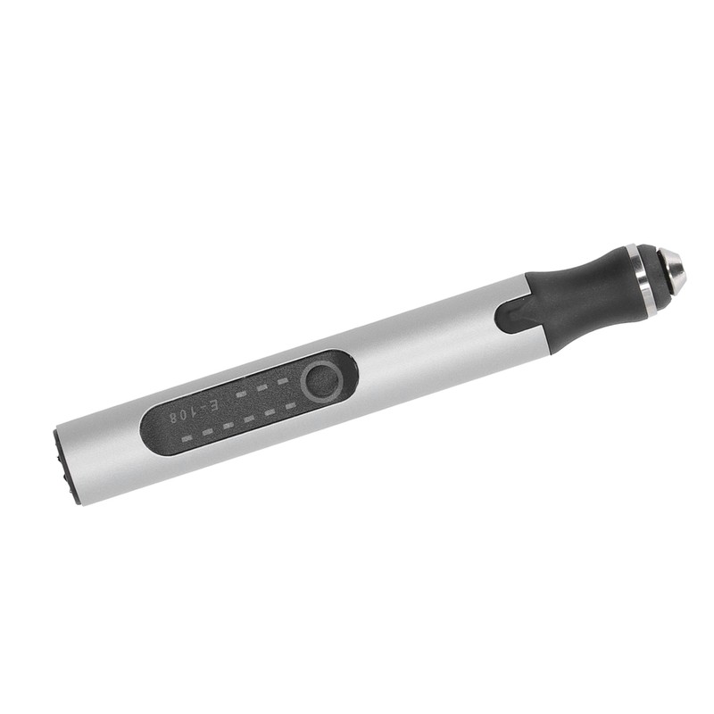 Electric Engraving Pen Set Mini Silver 10W USB Rechargeable Engraving