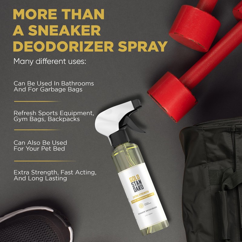 Gold Standard Shoe Deodorizer Spray, 6 oz – Shoe Spray
