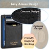 ARCWOR Slim Wallet Minimalist Front Pocket RFID Blocking Men and