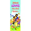Warner Press 2" x 6.5" Bookmark - Kids - Jesus