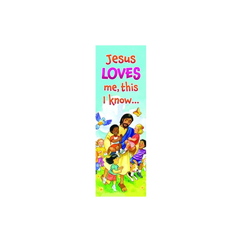 Warner Press 2" x 6.5" Bookmark - Kids - Jesus