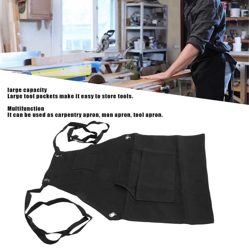 Household Antifouling Apron Tool Multifunctional Apron for Garden Carpenter Barbecue