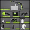 Cordless Portable Pressure Washer, 4.0Ah Battery-Powered Handheld Power Cleaner with
