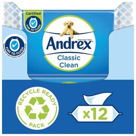 Andrex Classic Clean Washlets, 4 x 40 wipes