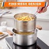 4L Deep Fryer Pot with Basket, Cool Touch Handles for