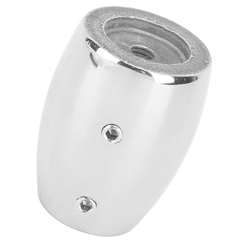 Flagpole Base Stainless Steel Cylindrical Thickened Mirror Polishing Boat Flag