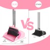 XXFLOWER Broom and Dustpan Set, Dustpans with Broom Combo for