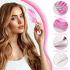 4 Pcs Unisex Hair Comb Set - Rat Tail, Wide