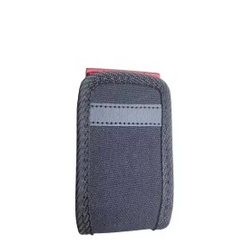 Consumer Cellular For Consumer Cellular Iris Flip - Open Top Black soft Padded Case with Clip