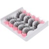 FRCOLOR False Eye Lashes 5 Pairs Natural Comfortable Reusable Lash