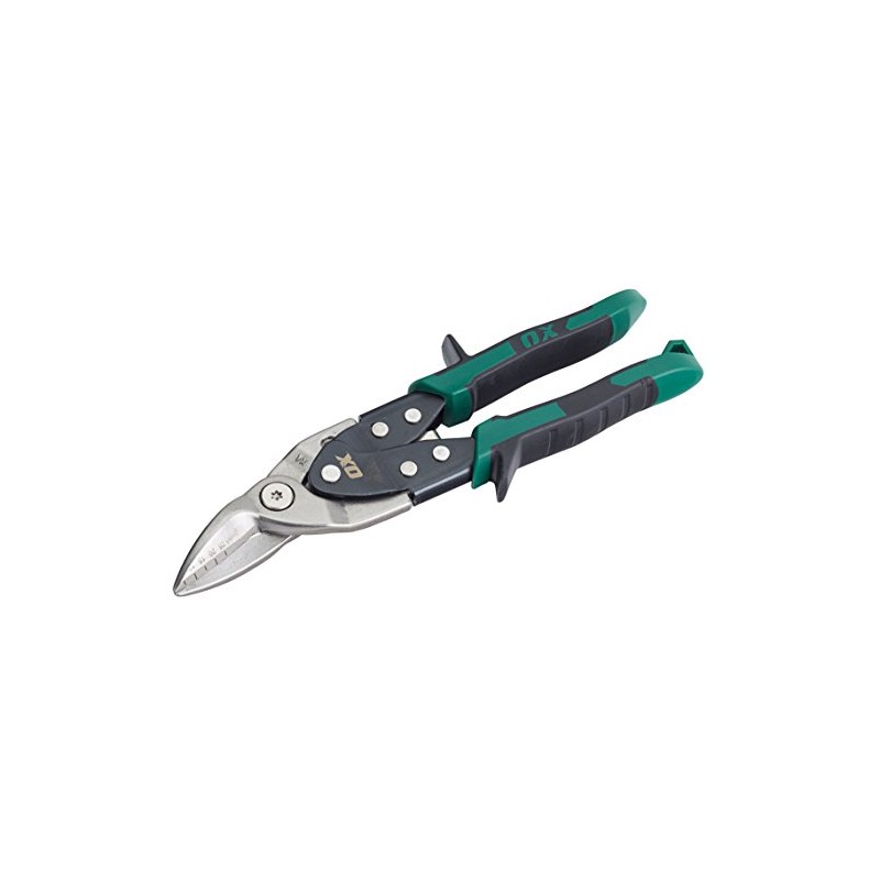 OX Pro Heavy Duty Aviation Snips Right Cut (Green)