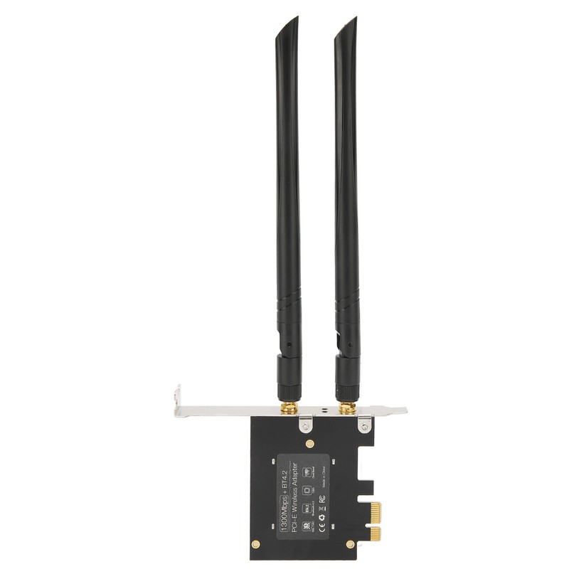 PCIE WiFi Adapter Support AC1300Mbps Bluetooth 4.2 PCIE Wifi Card