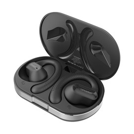 Langsdom Open Ear Headphones, Bluetooth 5.4 Over Ear Wireless Earbuds with Ear Hooks, Air Conduction Tech, ENC Noise Cancelling, IPX5 Waterproof Open Ear Earbuds, Long-Lasting Comfort Sport Earphones