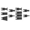 11PCS Oscillating Saw Blade Quick Release Carbon Steel Woodworking Straight