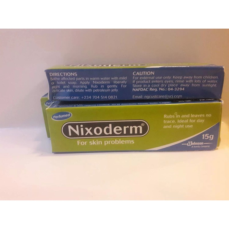 Nixoderm 2 Nixoderm (15g) To Treat Skin Eczema, Pimples, Blemishes,