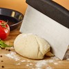 Kerafactum Dough Cutter Dough Scraper Dough Spatula with Handle for