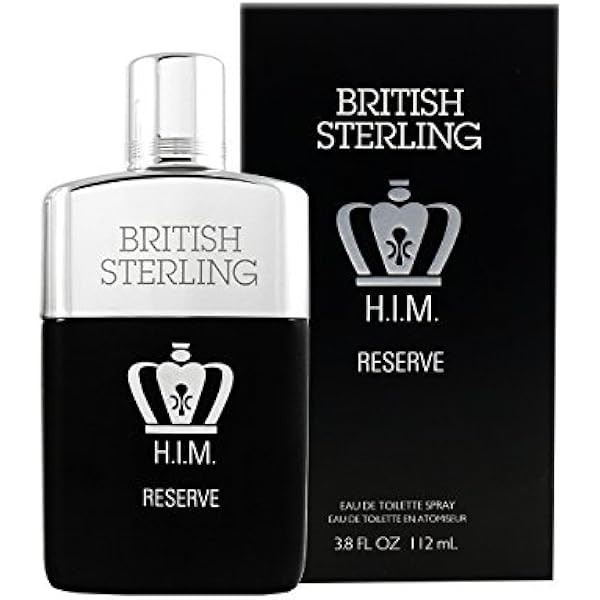 BRITISH STERLING H.I.M. RESERVE EAU DE TOILETTE SPRAY 3.8 FL.