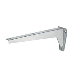 Gedotec Heavy Duty Console | Pack of 1 - Shelf Angle Support | Mira Top | Length 330 mm | Load Capacity 150 kg | Shelf Bracket Solid Steel Grey | Shelf Bracket Wall - Shelf Support for Wall Mounting