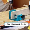 Pocket Hole Jig Kit with 3 Drill Hole Guide Pocket