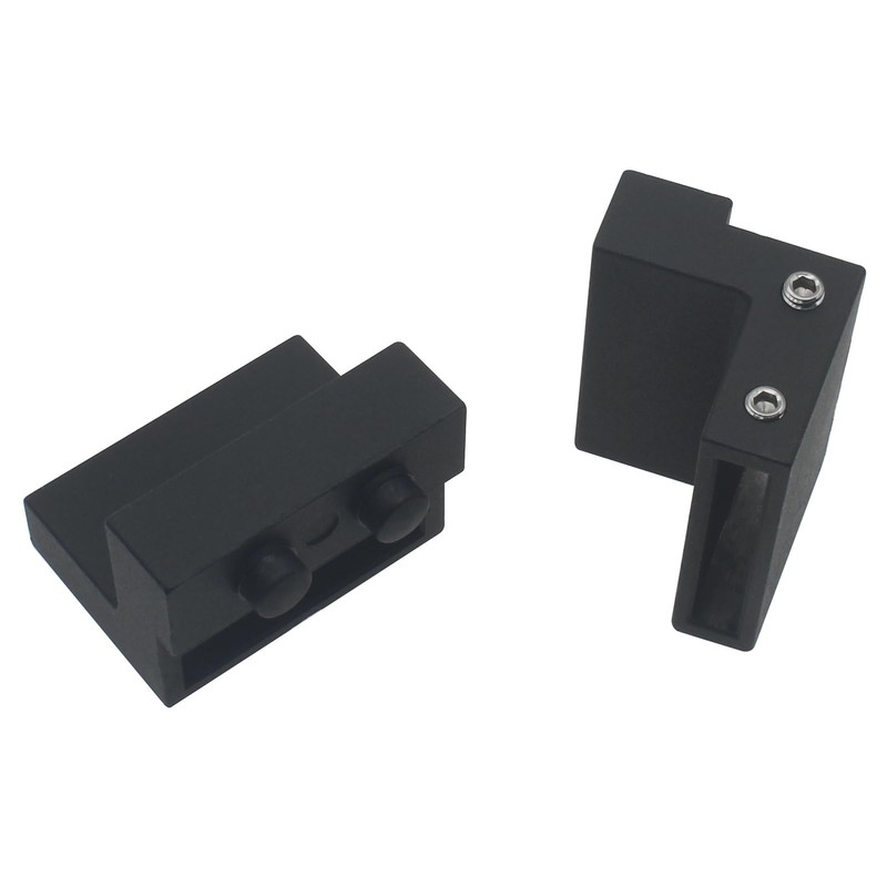 FDXGYH 2 PCS Sliding Barn Door Rail Track Limiters Barn