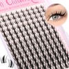 Himirell Clear Lash Clusters Manga Eyelash Clusters Anime Cluster Eyelash