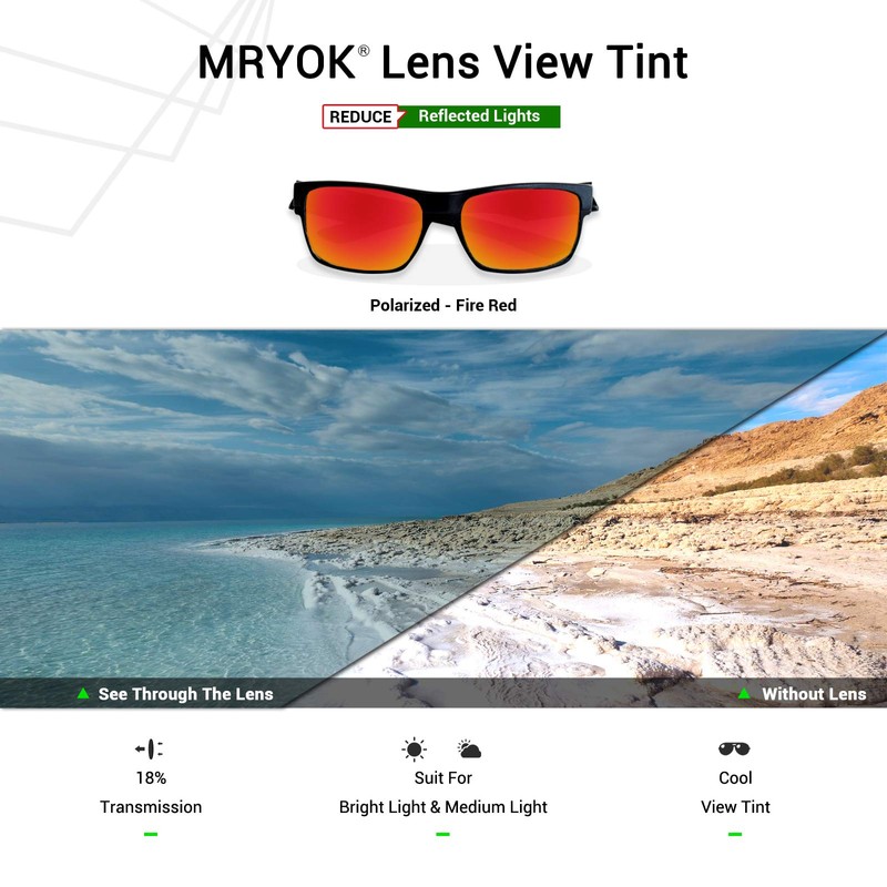Mryok Replacement Lenses for Oakley Crosshair New 2012 OO4060 -