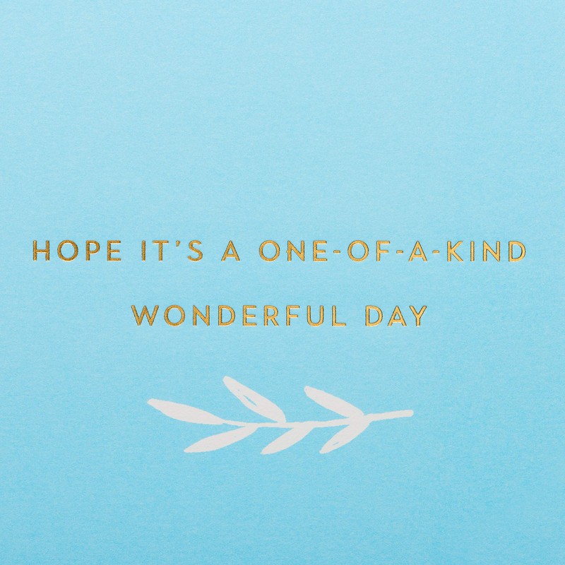 Papyrus Birthday Card (One Of A Kind)