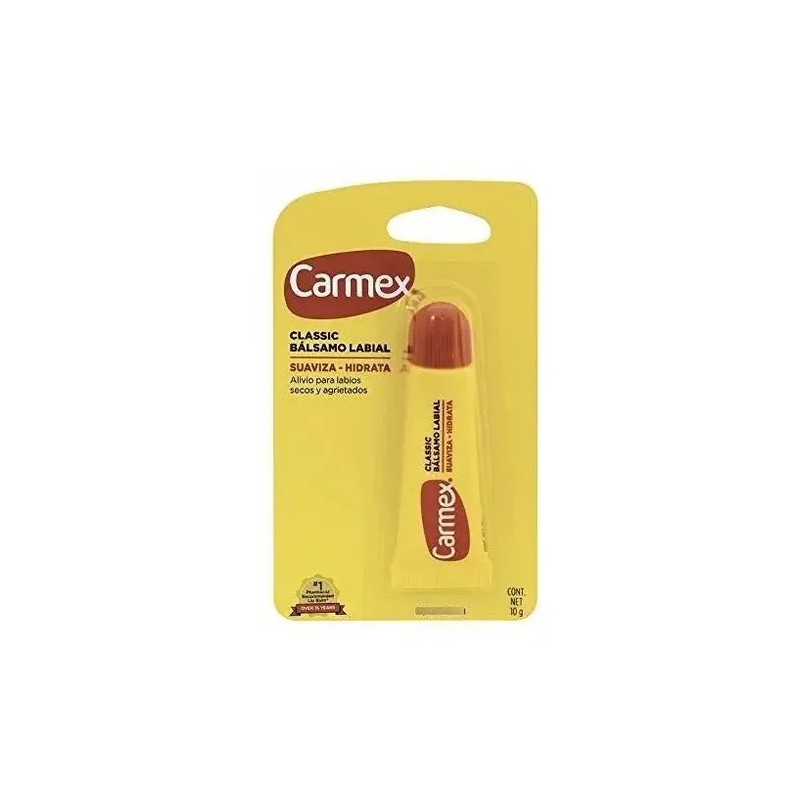 Carmex Bálsamo Labial, Tubo 10 G, Original