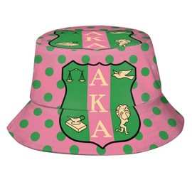 Sorority Gifts Bucket Hat Lightweight Beach Sun Cap Fashion Fisherman Hat for Women Men