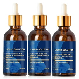 Sérum Líquido Antiedad, Sérum Líquido Para Arrugas, Promueve La Producción De Colágeno En La Piel, Eliminación Instantánea De Arrugas, Natural Y No Irritante (3 Unidades/30 Ml)